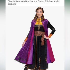 Frozen 2, Anna Costume with wig